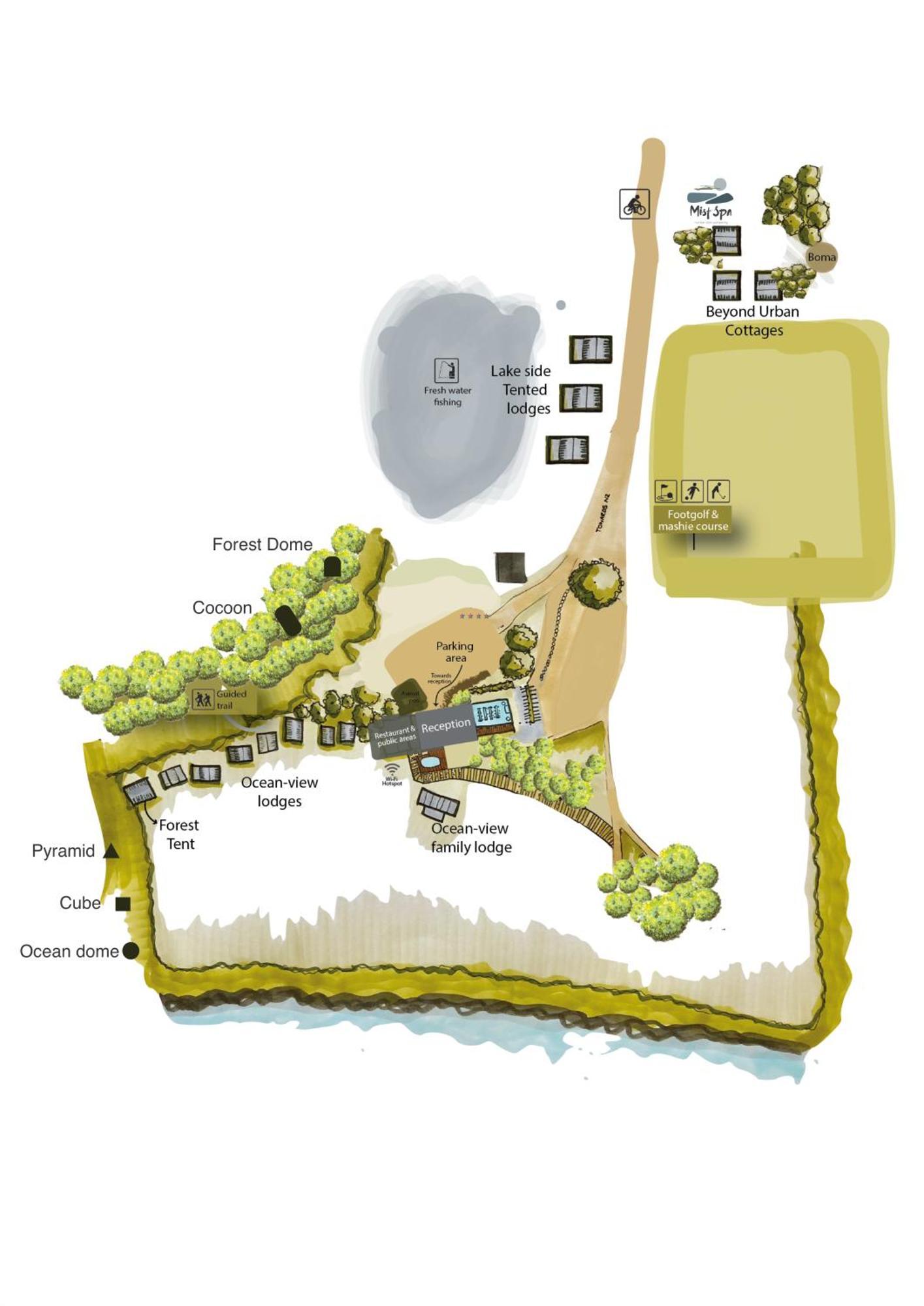 The Tsitsikamma Pyramid Hotel Stormsrivier Ngoại thất bức ảnh